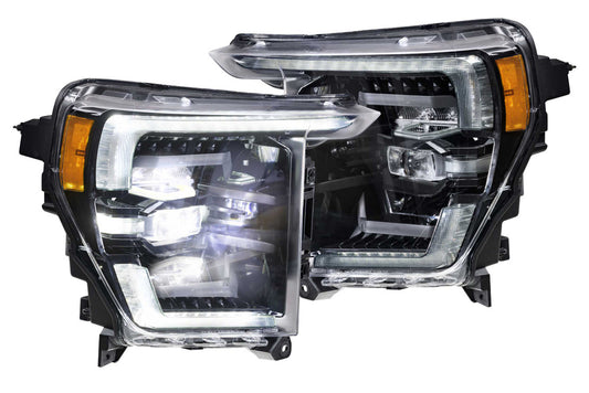 FORD F150 (2021-2023): MORIMOTO XB LED HEADLIGHTS WHITE DRL