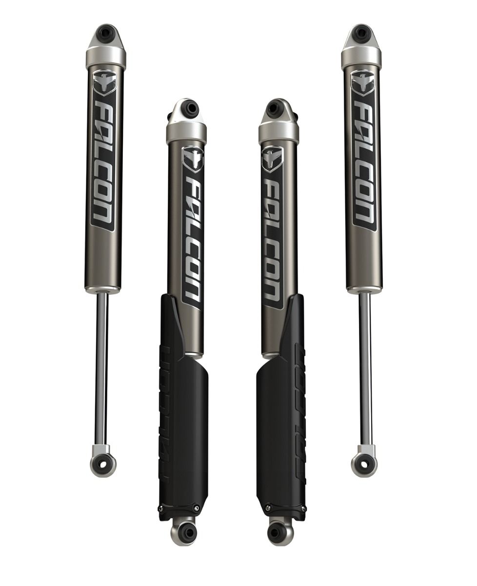 JL 4dr: Falcon Series 2.1 Monotube Shock Kit (0?1.5? Lift)