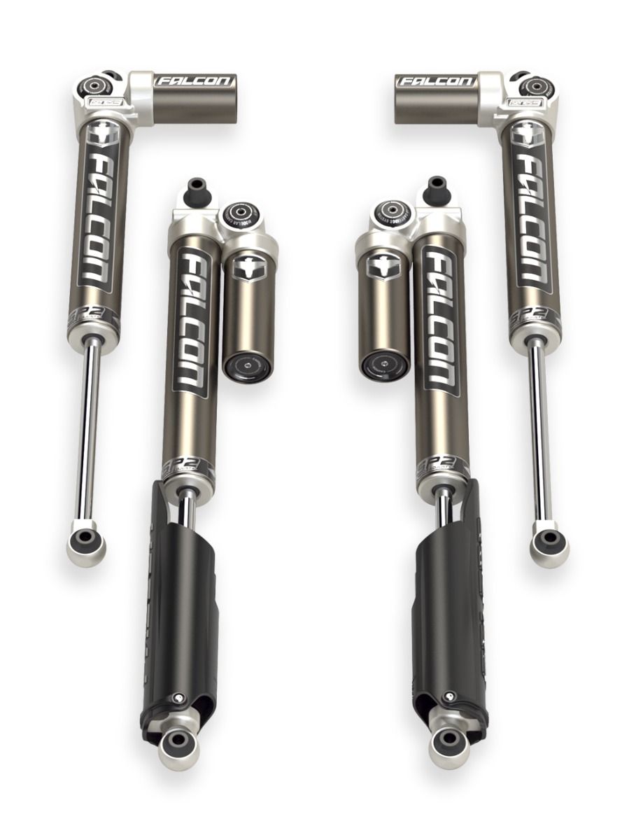 JL EcoDiesel/4xe/392: Falcon SP2 3.1 Piggyback Shock Kit (2?4.5? Lift)