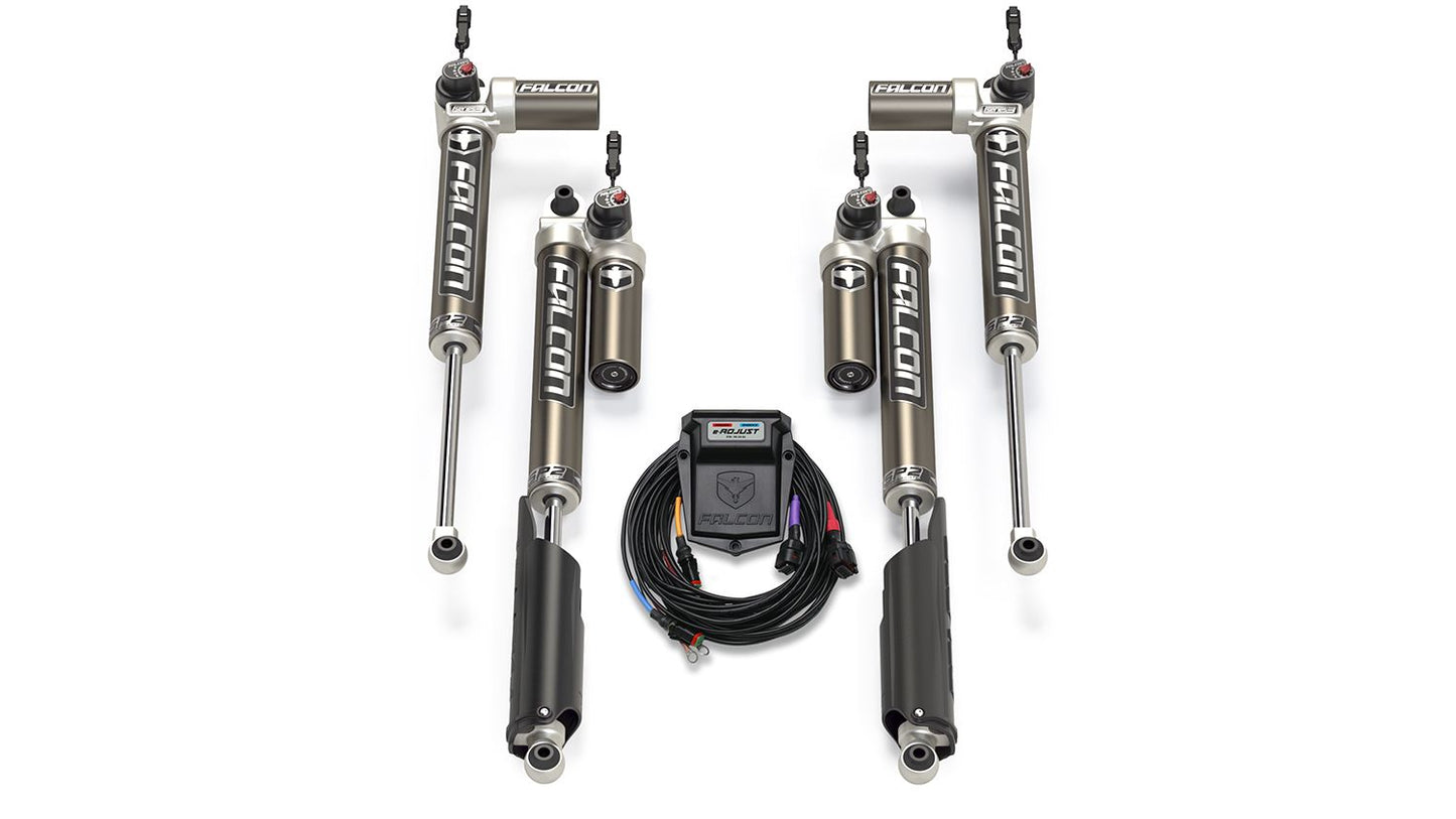 JL EcoDiesel/4xe/392: Falcon SP2 3.5 e-Adjust Piggyback Shock Kit (2?4.5? Lift)