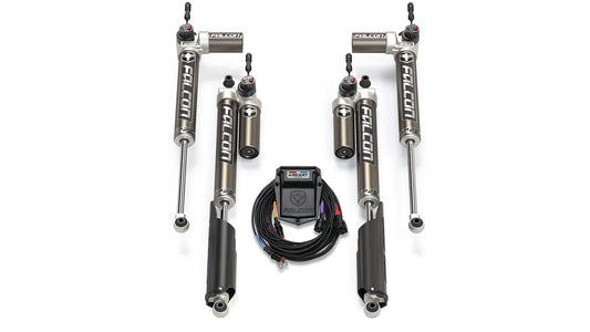 JL EcoDiesel/4xe/392: Falcon SP2 3.5 e-Adjust Piggyback Shock Kit (2?4.5? Lift)