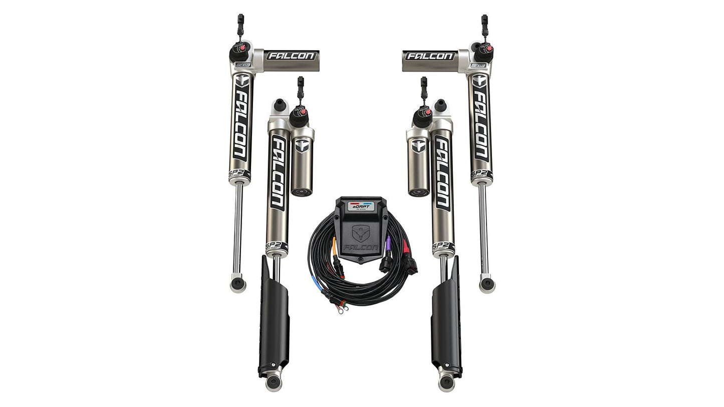 JL 4dr: Falcon SP2 3.5 aDAPT Piggyback Shock Kit (2?4.5? Lift)