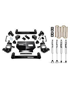 Cognito 4-Inch Standard Lift Kit with Fox PS 2.0 IFP for 2020-2024 Silverado/Sierra 2500/3500 2WD/4WD