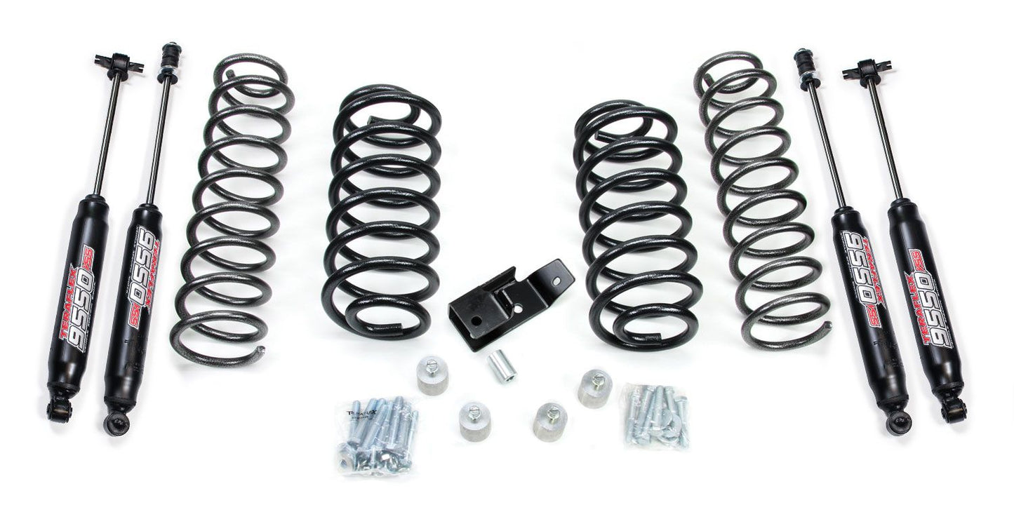TJ: 2" Coil Spring Lift Kit & 9550 VSS Twin-Tube Shocks