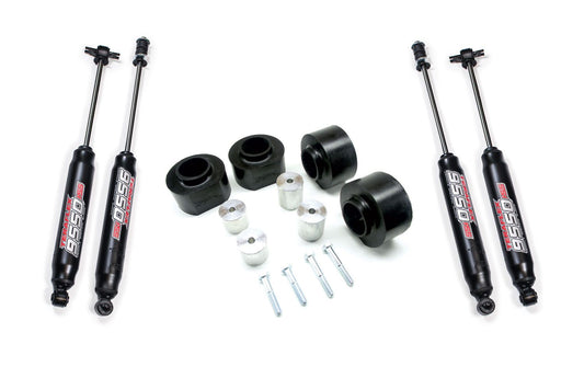 TJ: 2" Performance Spacer Lift Kit & 9550 VSS Twin-Tube Shocks