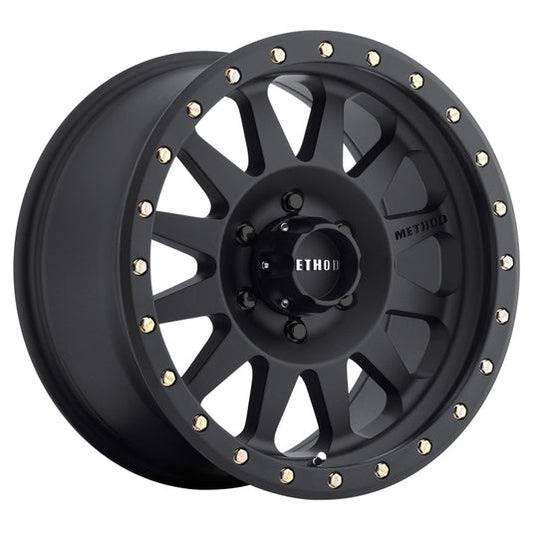 Method | MR304 Double Standard 18x9 +18mm Offset 6x135 94mm CB Matte Black Wheels