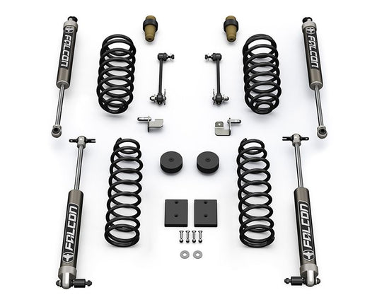 JK 4dr: 1.5" Sport ST1 Spring Lift System & Falcon 2.1 Monotube