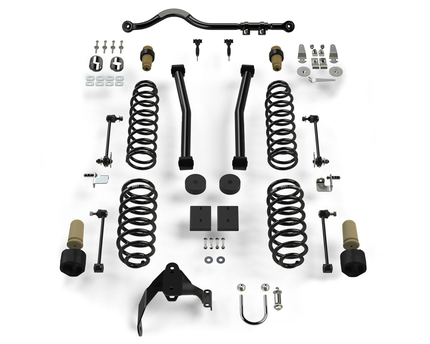 JK 4dr: 2.5" Sport ST2 Suspension System ? No Shocks