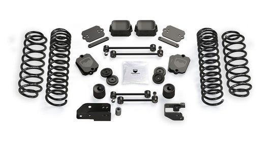 JL 2dr: 3.5" Coil Spring Base Lift Kit ? No Shocks