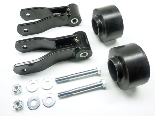 XJ Cherokee: 2" Performance Spacer & 1.5" Shackle Lift Kit
