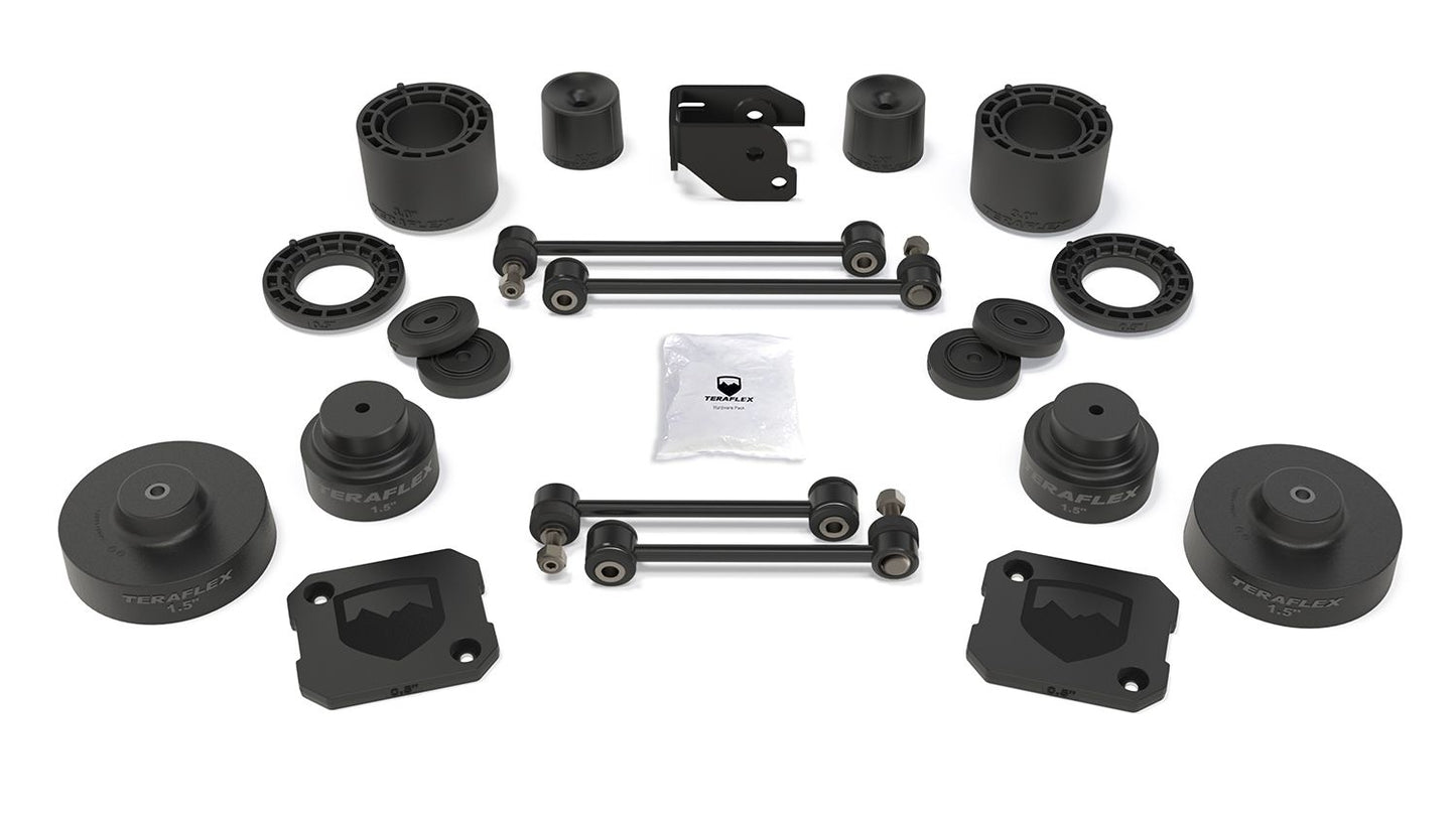 JT: 3.5" Performance Spacer Lift Kit ? No Shocks