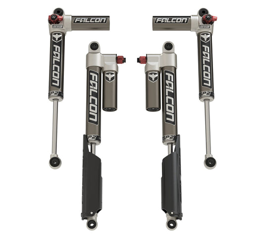 JT: Falcon SP2 3.3 Fast Adjust Piggyback Shock Kit (0-1.5" Lift)