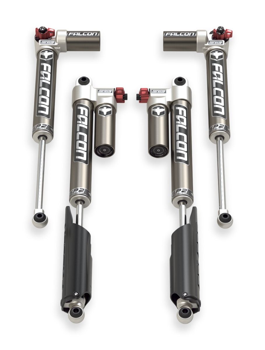 JT EcoDiesel: Falcon SP2 3.3 Fast Adjust Piggyback Shock Kit (3.5?4.5? Lift LT)