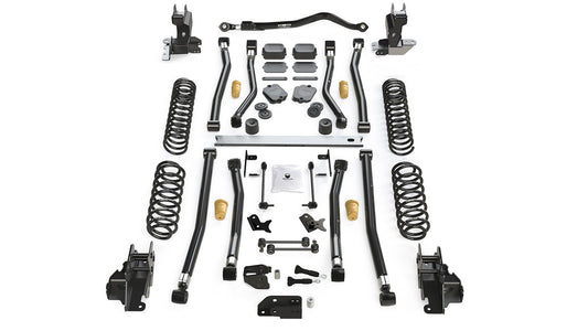 JL 2dr: 3.5" Alpine CT3 Long Arm Suspension System ? No Shocks