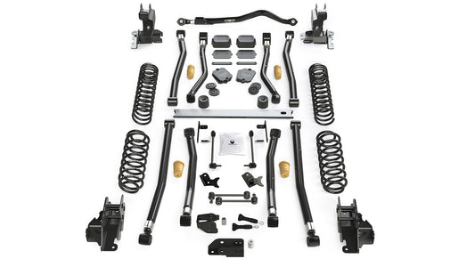 JL 4dr: 4.5" Alpine CT4 Long Arm Suspension System ? No Shock Absorbers