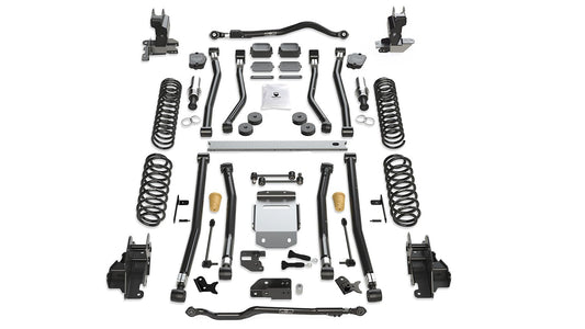 JL 2dr: 3.5" Alpine RT3 Long Arm Suspension System ? No Shocks