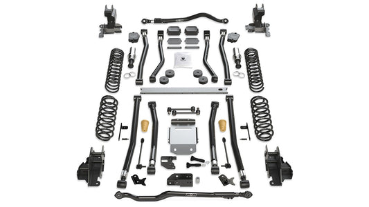 JL 4dr: 3.5" Alpine RT3 Long Arm Suspension System ? No Shocks