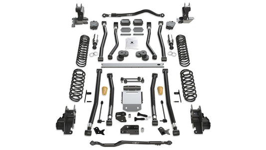 JL 2dr: 4.5" Alpine RT4 Long Arm Suspension System ? No Shocks