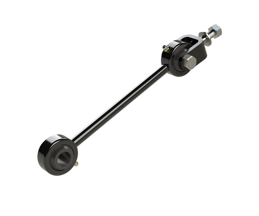 TJ: 8? Sway Bar Link ? Front Left (w/ U-Bracket Stud & Grease Zerk) (0?2? Lift)