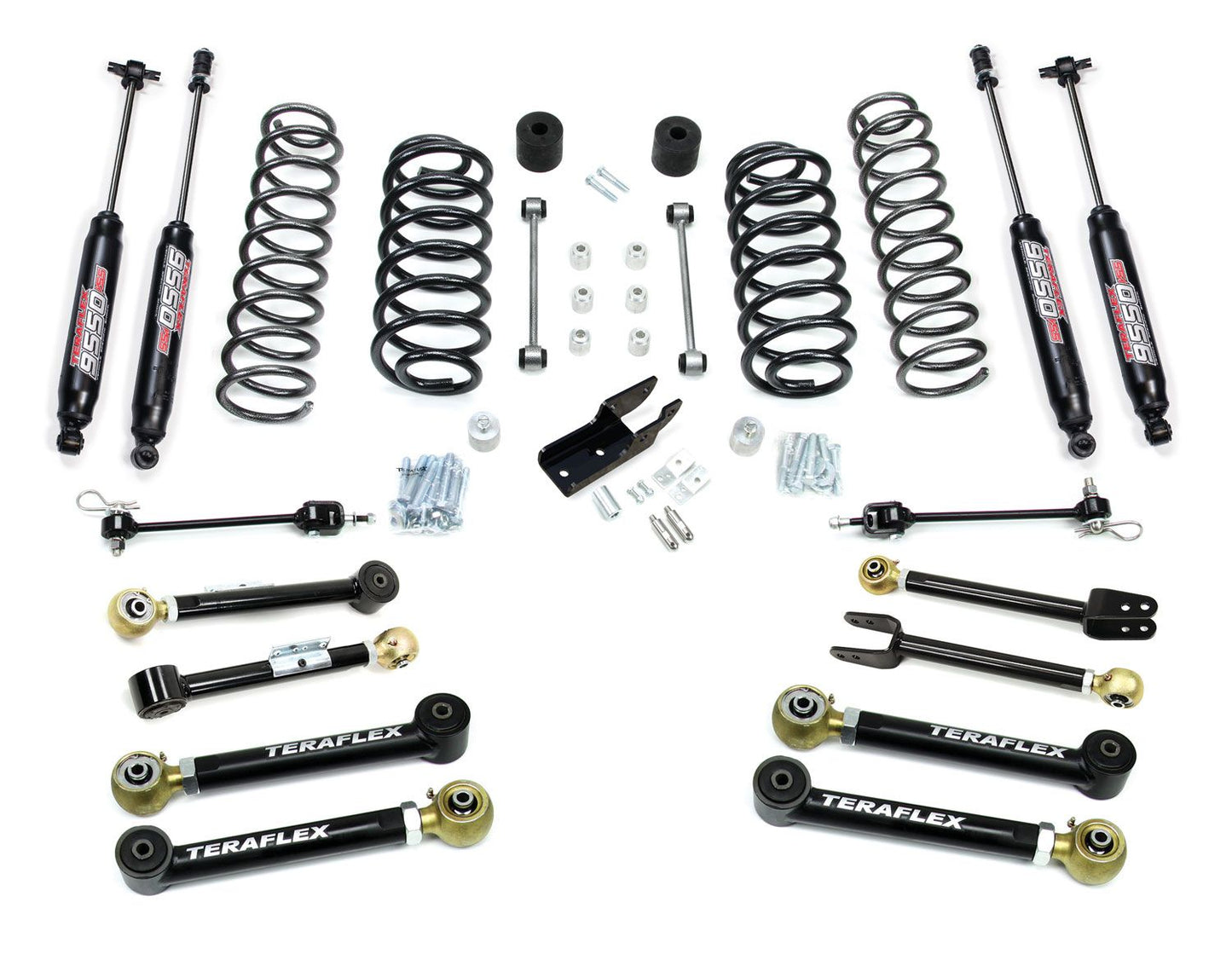 TJ: 4" Suspension System w/ 8 Short Control Arms & 9550 VSS Twin-Tube ? RHD