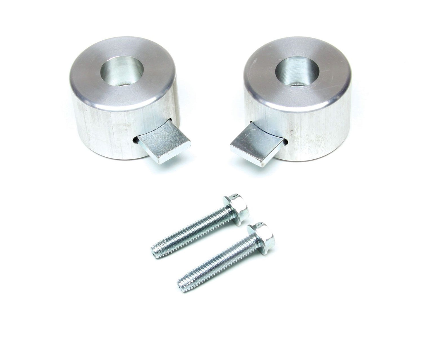 TJ: 1.75" Bump Stop Strike Pad Kit w/ Spring Retainer Rear Lower ? (LCG Lift)