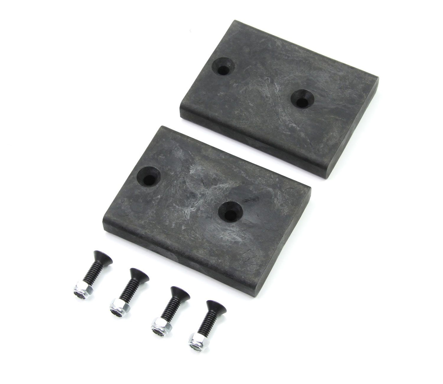 JK: 0.75" SpeedBump Bump Stop Strike Pad Kit ? Rear Lower
