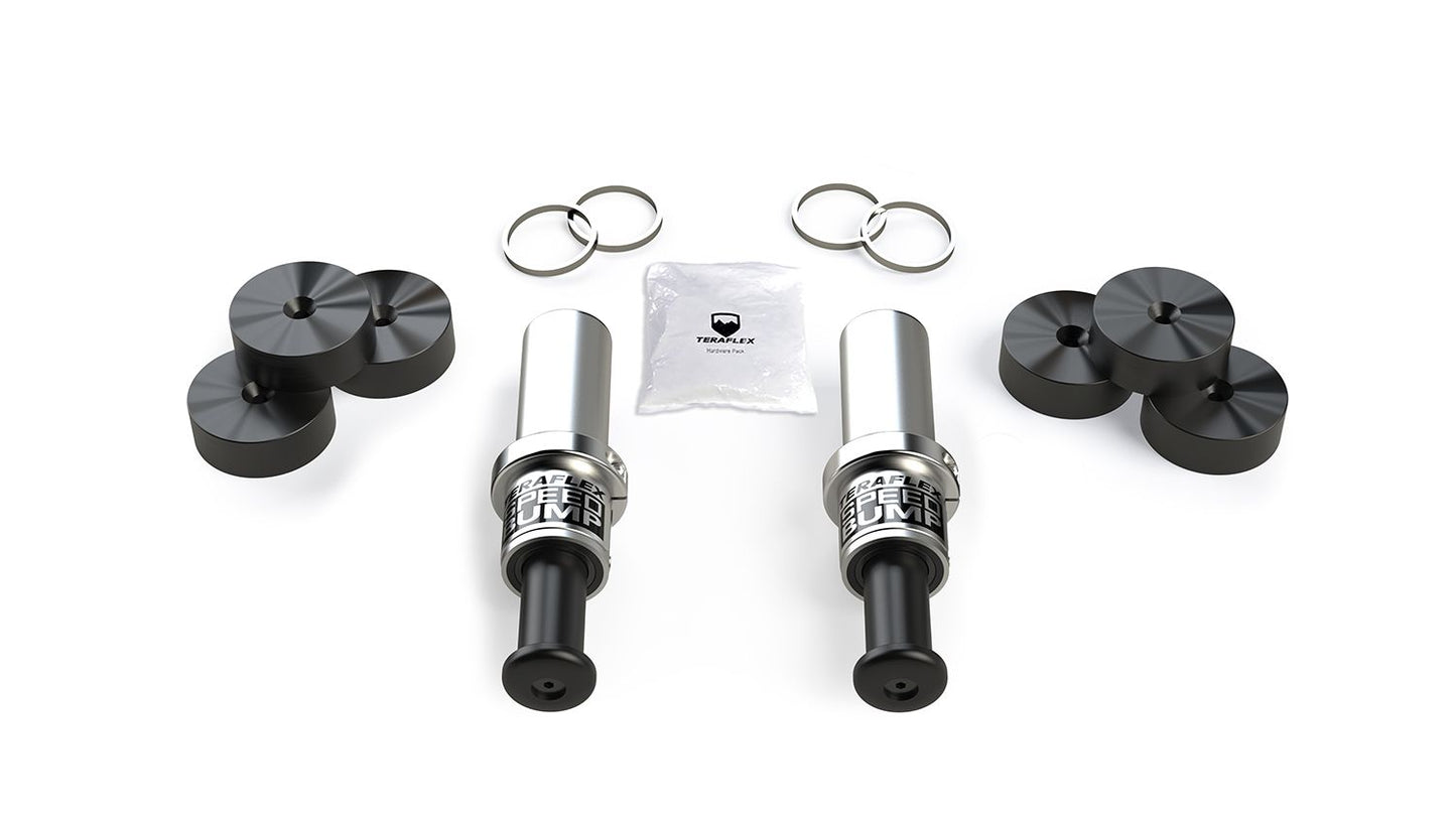 JL / JT: 3"-Stroke SpeedBump Bump Stop Kit ? Front (4.5" Lift)