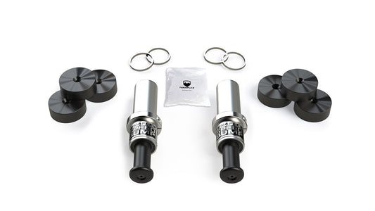 JL / JT: 3"-Stroke SpeedBump Bump Stop Kit ? Front (4.5" Lift)