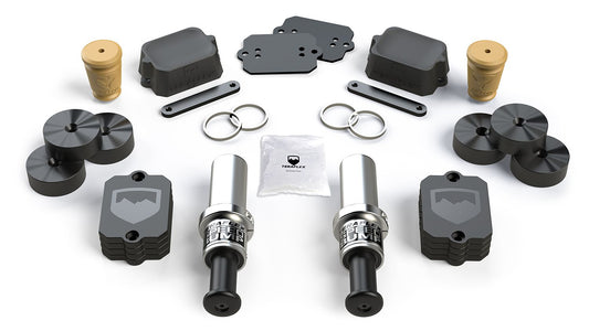 JL: 3"-Stroke SpeedBump & Progressive Bump Stop Kit ? Front & Rear (4.5" Lift)