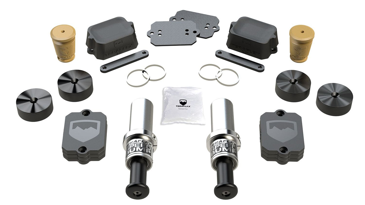 JL: 2"-Stroke SpeedBump & Progressive Bump Stop Kit (2.5-3.5" Lift)