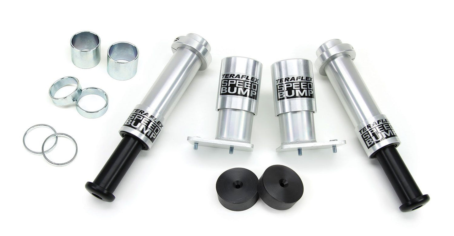 JK: SpeedBump Bump Stop Kit ? Front & Rear (4" Lift)
