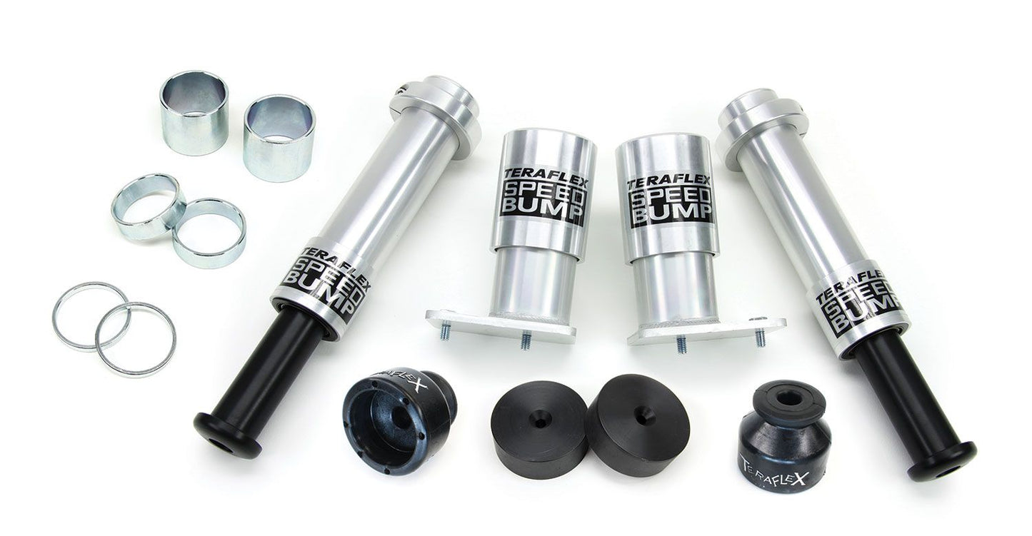 JK: SpeedBump Bump Stop Kit ? Front & Rear (6" Lift)