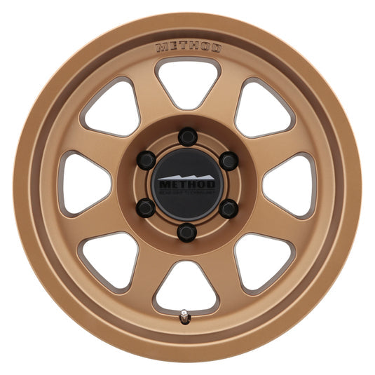 Method | MR701 17x8.5 0mm Offset 6x5.5 106.25mm CB Method | Bronze Wheels
