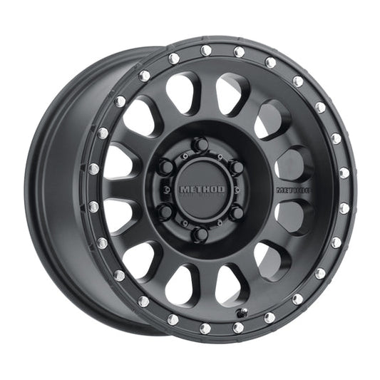 Method | MR315 18x9 +18mm Offset 6x5.5 106.25mm CB Matte Black Wheels