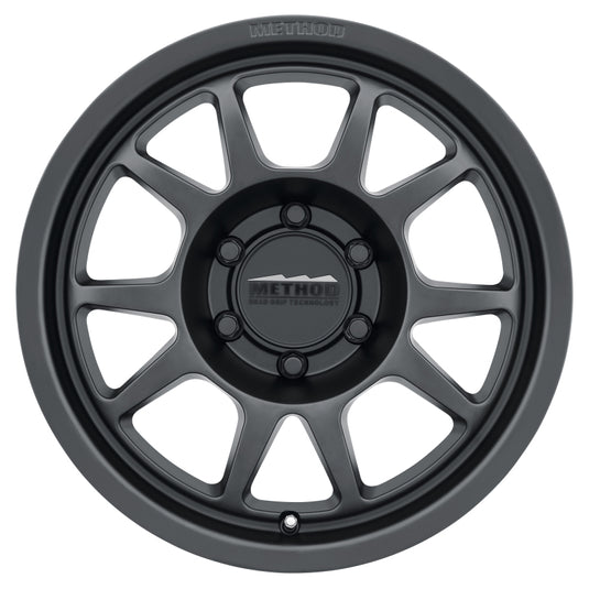 Method | MR702 17x8.5 0mm Offset 6x135 87mm CB Matte Black Wheels