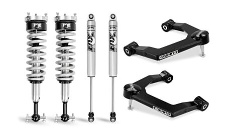 Cognito 3-Inch Performance Leveling Kit With Fox PS Coilover 2.0 IFP Shocks for 2019-2023 Silverado/Sierra 1500 2WD/4WD Ball Joint