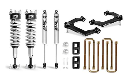 Cognito 3-Inch Performance Leveling Lift Kit With Fox PS Coilover 2.0 IFP Shocks for 2019-2023 Silverado/Sierra 1500 2WD/4WD Uniball +$325.00