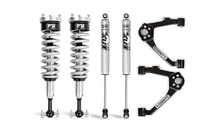 Cognito 3-Inch Performance Leveling Kit With Fox 2.0 IFP Shocks for 2007-2018 Silverado/Sierra 1500 2WD/4WD Cast Steel