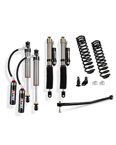Cognito 2-Inch Elite Leveling Kit with 2.5 Elka Remote Reservoir Shocks for 2017-2019 Ford F250/F350 4WD