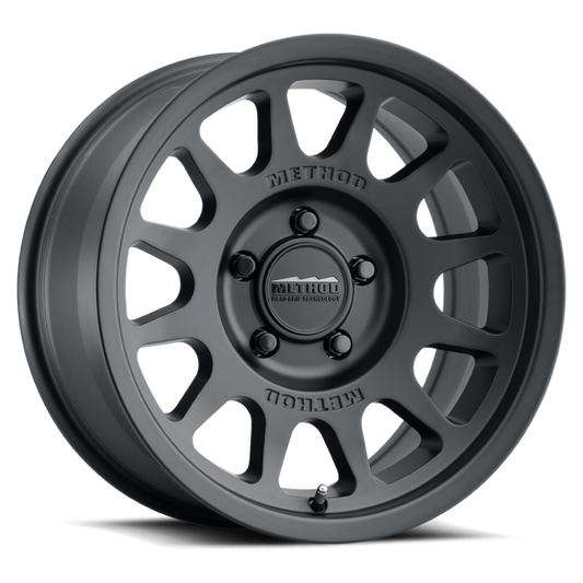 Method | MR703 17x8.5 0mm Offset 5x150 110.5mm CB Matte Black Wheels