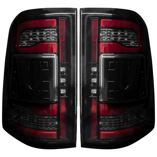 Dodge 2019-2023 RAM 1500 OLED TAIL LIGHTS (Replaces Factory OEM LED Tail Lights WITH NO Blind Spot Sensors