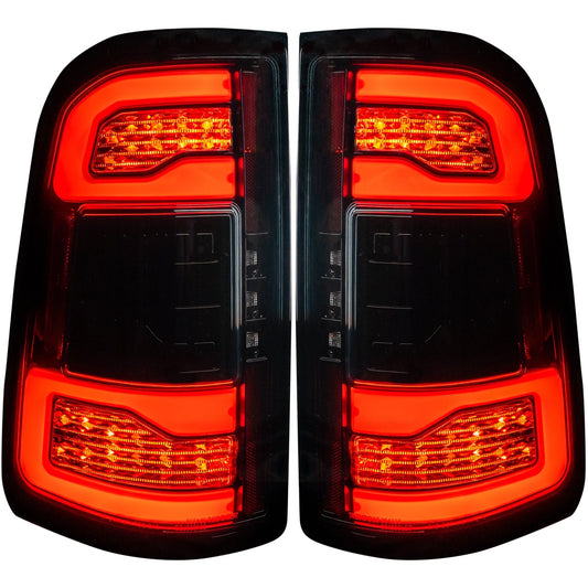 Dodge 2019-2023 RAM 1500 OLED TAIL LIGHTS (Replaces Factory OEM LED Tail Lights WITH NO Blind Spot Sensors