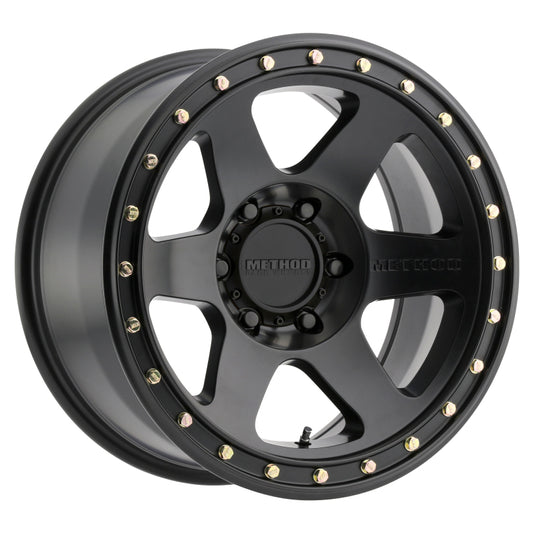 Method | MR310 Con6 17x8.5 0mm Offset 6x5.5 106.25mm CB Matte Black Wheels