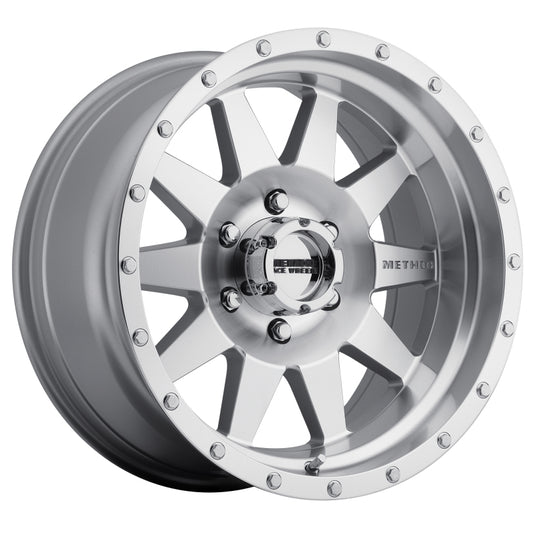Method | MR301 The Standard 17x8.5 0mm Offset 6x135 94mm CB Machined/Clear Coat Wheels