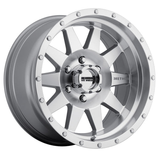 Method | MR301 The Standard 17x8.5 0mm Offset 6x135 94mm CB Machined/Clear Coat Wheels