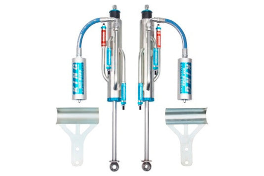 King Shocks | 2007-2018 Jeep Wrangler JK Front 2.5 Hose Remote Bypass Shock 0-2 Inch Lift - Pair