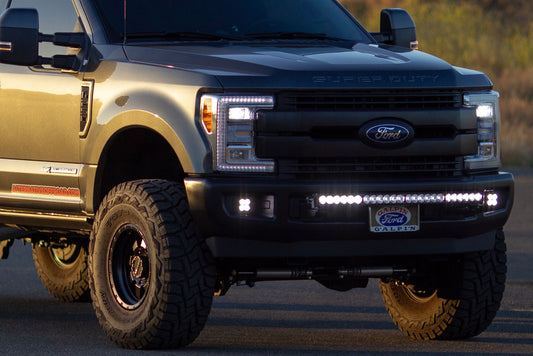 BAJA DESIGNS SQUADRON LED FOG LIGHTS: FORD F150/SUPER DUTY F250/F350 (2017-2022)
