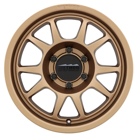 Method | MR702 16x8 +30mm Offset 6x5.5 106.25mm CB Method | Bronze Wheels