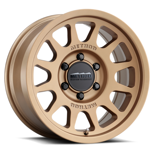 Method | MR703 17x8.5 0mm Offset 6x120 67mm CB Method | Bronze Wheels