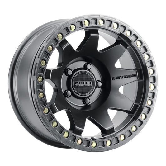 Method | MR108 17x9 -44mm Offset 5x5 71.5mm CB Matte Black w/BH-H24125-38 Wheels